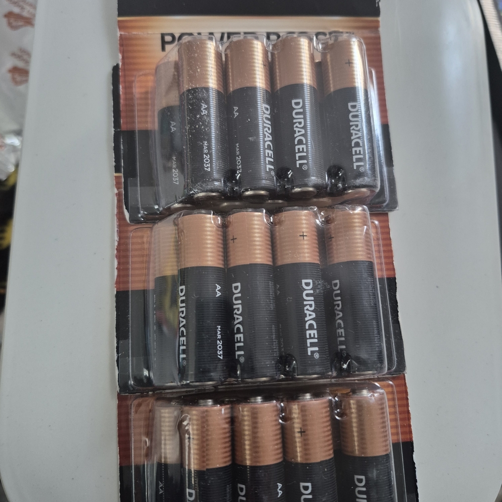 Duracell Copper Top AA Batteries - Pack of 12 - Black/Copper